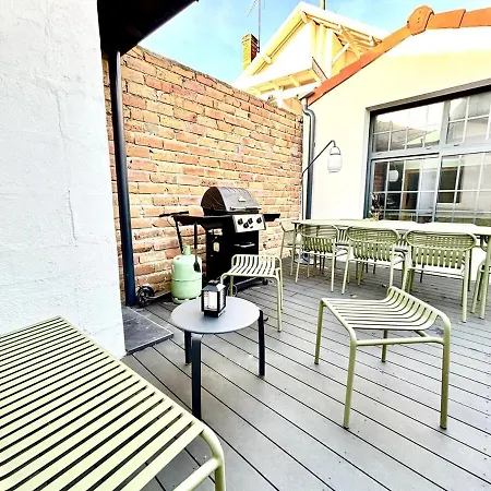 Villa Arcachonnaise Au Centre D'arcachon Classée 3 étoiles Arcachón