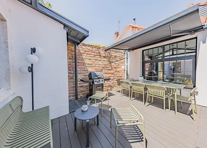 Arcachonnaise Au Centre D'arcachon Classee 3 Etoiles * 아르카숑