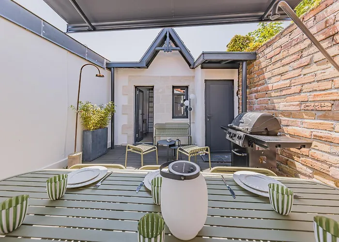 Arcachonnaise Au Centre D'arcachon Classee 3 Etoiles 빌라 *