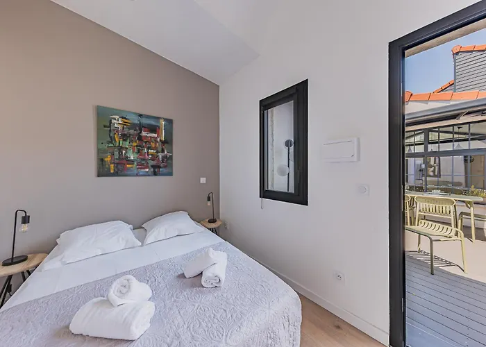 Arcachonnaise Au Centre D'arcachon Classee 3 Etoiles 빌라 아르카숑